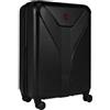 WENGER Ibex L Valigia Rigida con 4 Ruote, Trolley, L, 100 (118) l, Serratura, Uomo Donna, Viaggi Vacanze