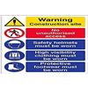 Vsafety 13010 am-r2 Call Point logo, Fire Equipment Sign, 150 x 150 MM, 2 mm, in plastica