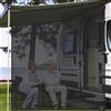 Tendalino Parete Laterale Frangisole Privacy per Camper E Roulotte， Camper Side