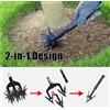 Coltivatore rotativo, scarificatore per prato, arieggiatore giardino, manuale
