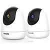 Non applicabile Tenda Telecamera WiFi Interno CP3+CP6(2-Pack), Videocamera Sorveglianza 1080P+2K