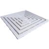 Pedana Doccia PVC Antiscivolo 60x60 Bianca - Tappeto Bagno Resistente