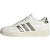 adidas Donna Breaknet 3.0 Shoes, Core White Cyber Met off White, 40 2/3 EU