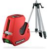 CONDTROL - SET Laser a linea NEO G220 Verde + Treppiede - Portata di livello 30 m - 2 Linee + Punti a piombo - 2 Modalità - Ideale per Cantieri - Fornito con Accessori