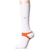 Mizuno [Mizuno] Calze Lunghe da Pallavolo V2MX8007 Bianco x Arancione 23-25 Taglia G...