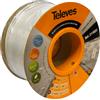 TELEVES CAVO ANTENNA TV SAT coassiale TELEVES 211603 5mm bobina 200MT terrestre satelli