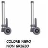 WIMED COPPIA RUOTE PUNTALE-FRENO DI RICAMBIO PER DEAMBULATORE GIRELLO