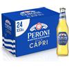 Peroni Nastro Azzurro Stile Capri Cassa Birra Con 24 Bottiglie Da 33 Cl Lager