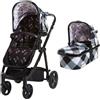 Cosatto wow passeggino duo con navicella e borsa mamma