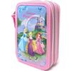 cartorama Astuccio Giotto 3 Cerniere Zip Principesse Disney Bambine