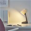 IKEA SVALLET Lampada da lavoro, scrivania grigio scuro, bianco Etichetta