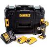 Dewalt Trapano Avvitatore con Percussione 18V 13mm con 2 batterie DCD709D2T-QW