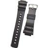 Casio Cinturino orologio in vera gomma nera CASIO G-SHOCK 10667574 per DW-6900UB-9