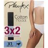 Playtex Pacco da 3 MINI SLIP donna PLAYTEX art.1810-COTTON MODAL cuciture piatte-Comfort