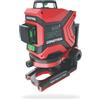 CONDTROL - Line Laser GFX 360-3 Green KIT con supporto a parete - 3 linee verdi a 360° - Portata 20 m - 2 modalità - Consegnato con accessori - 2 anni di garanzia