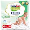 Babylino Premium Pants, Pannolini a mutandina Taglia 4 con filtrante ULTRA SOFT, Maxi (7-13kg), 38 Unità