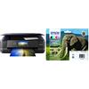 Epson Photo XP-970 Stampante Fotografica A3 3-in-1, Dotata di Wi-Fi ed Ethernet, Stampa Facile da Mobile & 24XL Serie Elefante Cartuccia Originale, Multipack, XL