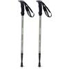 Neo-Sport Bastoncini da trekking per camminata nordica regolabili 65-135 cm impugnatura in schiuma EVA in alluminio 1 paio verde