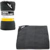 Milestone Camping Coperta Termica in Pile per Viaggi | 150 x 120 cm | Accessori da Campeggio | Coperta Calda per Auto e Campeggio