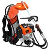 AMC Decespugliatore a zaino a scoppio 2 tempi 52cc a spalla con doppio disco
