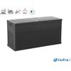 TOOMAX BAULE MULTIUSO ANTRACITE EFFETTO RATTAN IN RESINA INALTERABILE - CAPACITA' 320LT