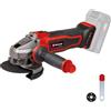 Einhell Smerigliatrice angolare Ø 115 mm senza fili TE-AG 18/115-2 Li Solo Power X-Change (18 V, profondità di taglio 28 mm) Consegnato senza batteria o caricabatterie