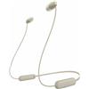 Sony Auricolari Bluetooth Sony WI-C100 Beige