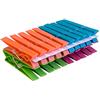 York mollette Maxi 20 Pezzi, PP, Acciaio zincato, Multicolore, Taglia Unica