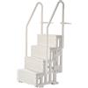 VEVOR Scaletta per Piscina a 4 Gradini con Doppi Corrimano Supporta 181,4 kg