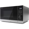 SHARP YC-PG284AE-S FORNO A MICROONDE 28LT 1000W DIGITALE GRILL BLACK/SILVER