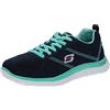 Skechers Donna Synergy-Arctic Inverno Scarpe Fitness, Nero BBK, 39 EU