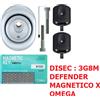 DISEC 3G8M DEFENDER MAGNETICO ANTIACIDO PER SERRATURA OMEGA CON 2 CHIAVI