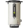 HENDI Bollitore per bevande calde 9L UNIQ, dispenser acqua calda con parete singola, per vin brulè e acqua bollente, fino a 100°C, 230V, 50/60Hz, 950W, 307x330x(H)450mm, bianco sporco, Inox, PP