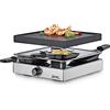 Spring KP3267290001 - Raclette con Piastra Elettrica in Alluminio, Taglia Unica, Colore: Argento
