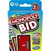 Hasbro CARTE MONOPOLY BID Hasbro Games Cards Card Gioco da Tavolo Bambini Adulti