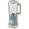 Ariete Frullatore 1,5 Litri 568 graduato 2 velocità + Pulse 500W Vintage Celeste