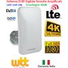 Metronic Antenna TV UHF/VHF/FM Esterna Amplificata digitale terrestre 415991