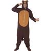 SMIFFYS Costume da scimmia, tutto in uno con cappuccio Halloween
