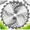 Disco Decespugliatore Lama Denti Widia Erba Rovi Arbusti 255 mm