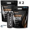 SELF OMNINUTRITION SELF - Micro Whey Active Proteine Whey Isolate in Polvere 2 kg x 2 + Shaker
