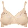TRIUMPH reggiseno senza ferretto ELASTI CROSS+COTTON N cotone NUDO coppe B C D