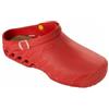 DR.SCHOLL SCHOLL zoccolo professionale lavoro EVO ROSSO scarpa gomma cinturino plantare es