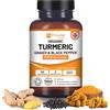 PH PROWISE Healthcare Curcuma ad Alto Dosaggio 1440mg | 120 Capsule di Curcumina con Piperina &