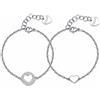 S'Agapõ Sagapo BRACCIALI Bracciale MAMMA Donna Cuori in Acciaio Sagapò SEY11 S'agapo