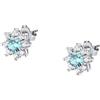 Morellato Orecchini Morellato Tesori SAIW189 Earrings Argento Punto Luce Azzurri Fiore