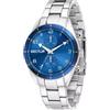 Sector No Limits Orologio Uomo SECTOR 770 Dual Time In Acciaio Multifunzione Blu SOTTOCOSTO
