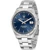 Maserati Orologio Maserati Uomo Acciaio Quadrante Blu Indicatore Data _R8853100029