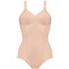 TRIUMPH body modellatore senza ferretto cotone MODERN SOFT+COTTON BS NUDO cupCD