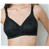TRIUMPH reggiseno senza ferretto DOREEN+COTTON 01 N cotone NERO coppe B C D E