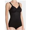 TRIUMPH body modellatore cotone DOREEN+COTTON 01 BS NERO taglie forti coppe BCD